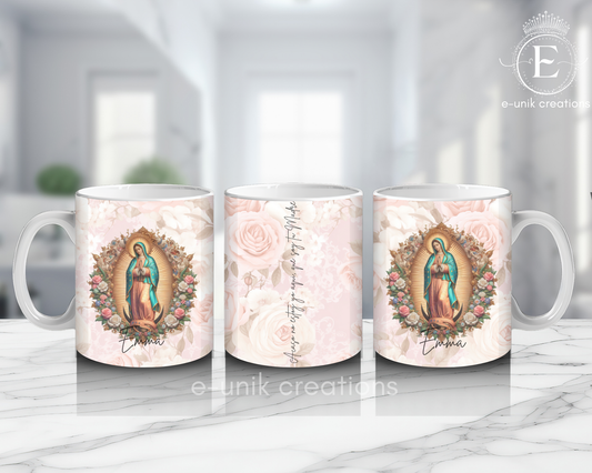 Our Lady of Guadalupe Personalized Mug. 11oz