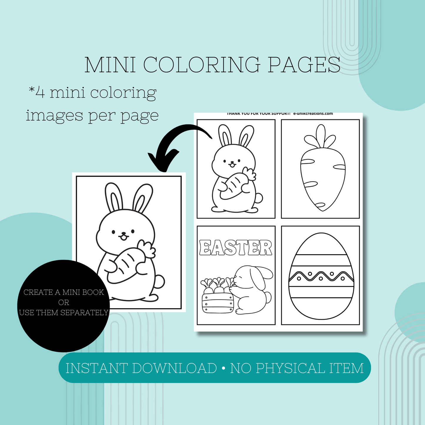 Easter Bunny Printable Kit