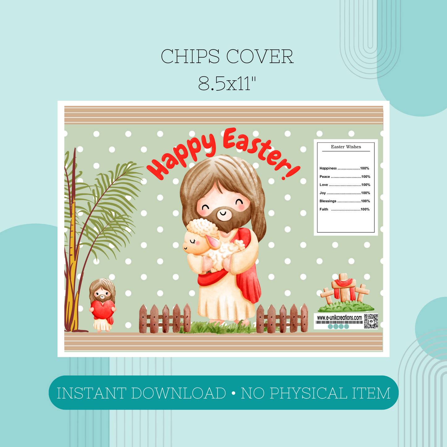 Religious Easter Jesus Printable Kit