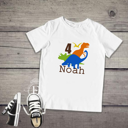 Dinosaur Birthday T-shirt