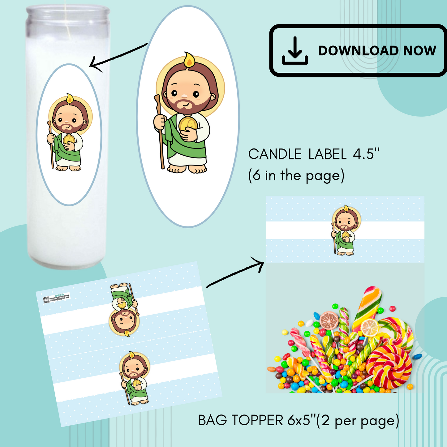 St Jude Thaddeus Printable Kit
