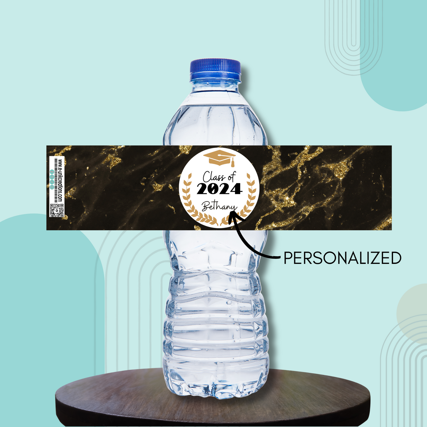 Graduation Water Bottle Labels