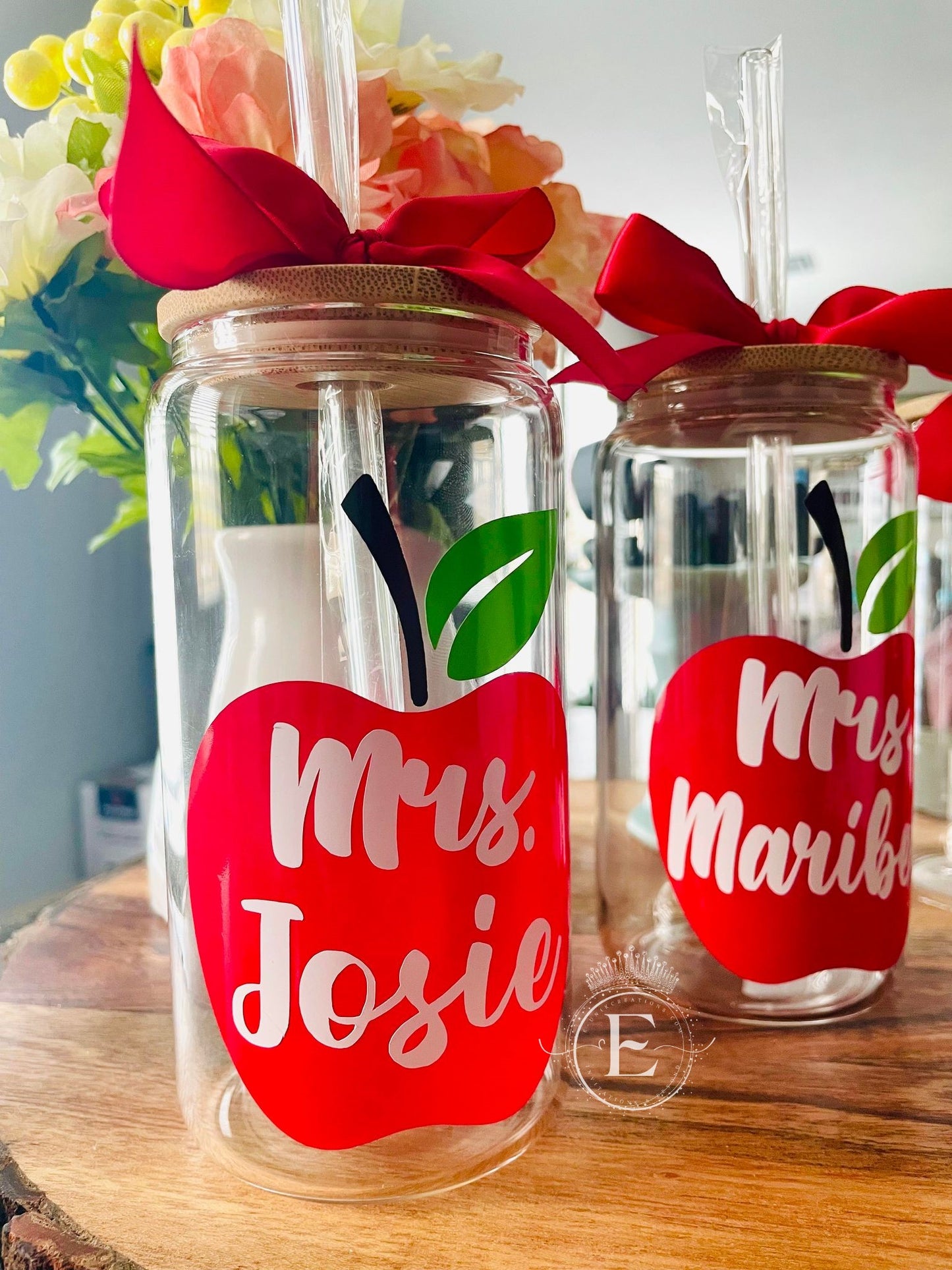Teacher Glass Iced Coffee Cup