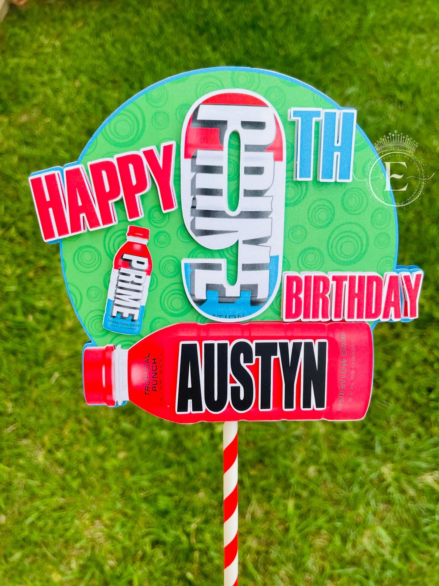 Prime Cake Topper