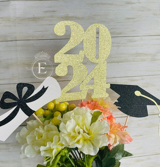 Graduation Centerpieces Sticks