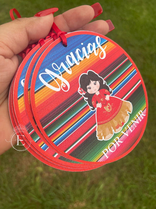 Charra Thank You Tags