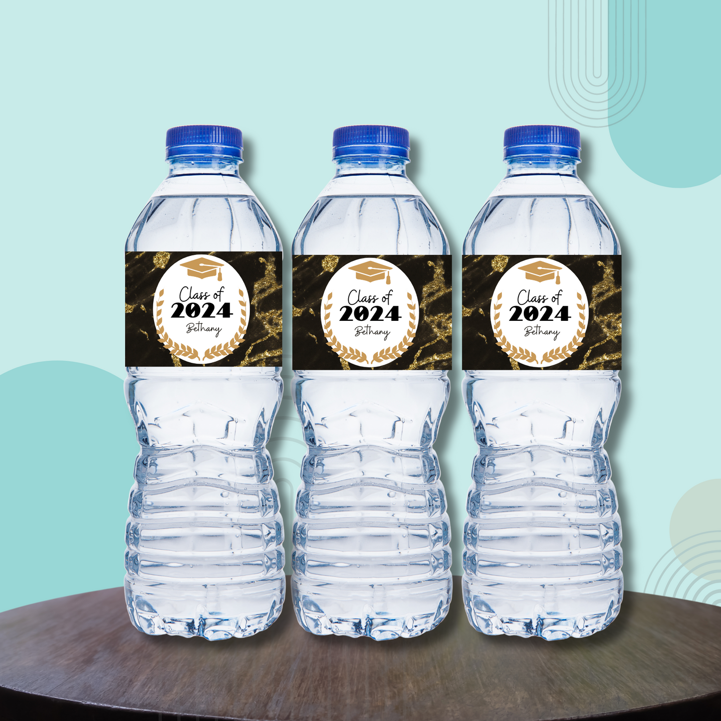 Graduation Water Bottle Labels