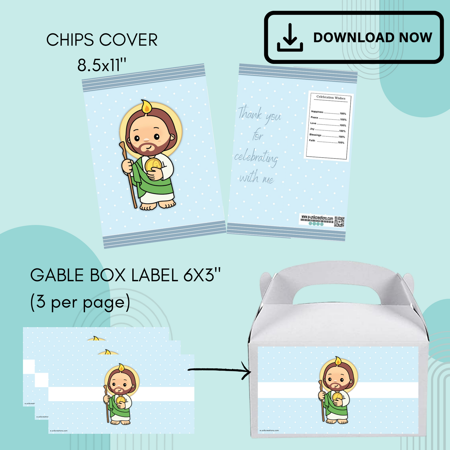 St Jude Thaddeus Printable Kit