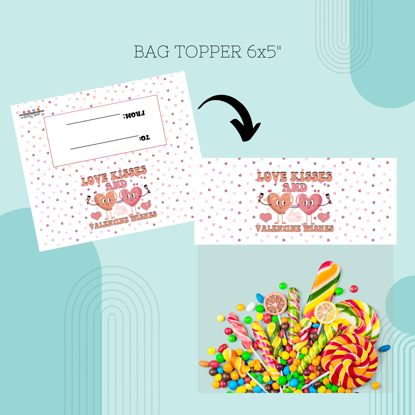 Retro Valentine Printable Kit