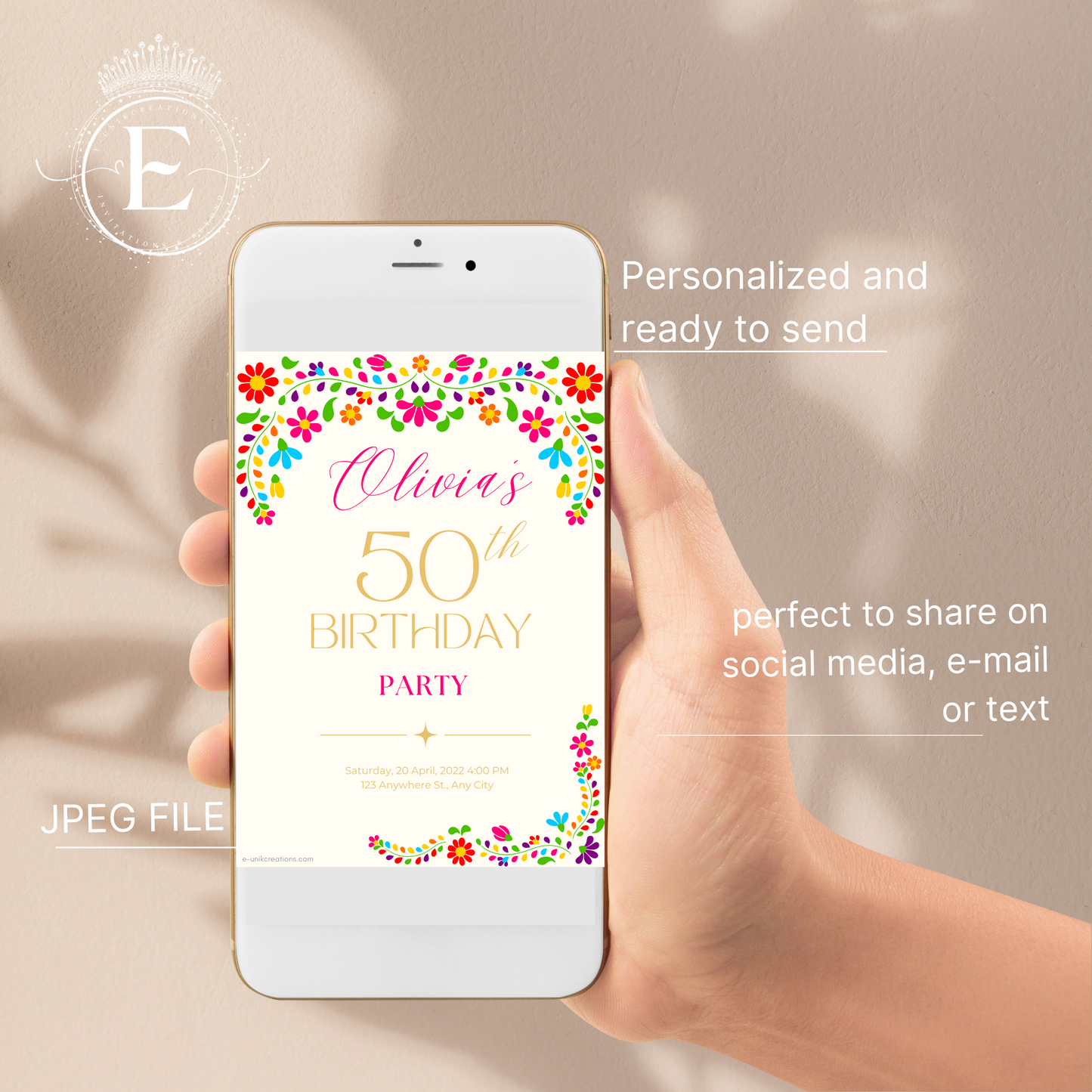 Custom E-Invite