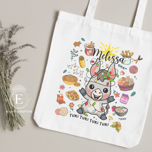 Mi Burrito Sabanero Personalized Tote Bag