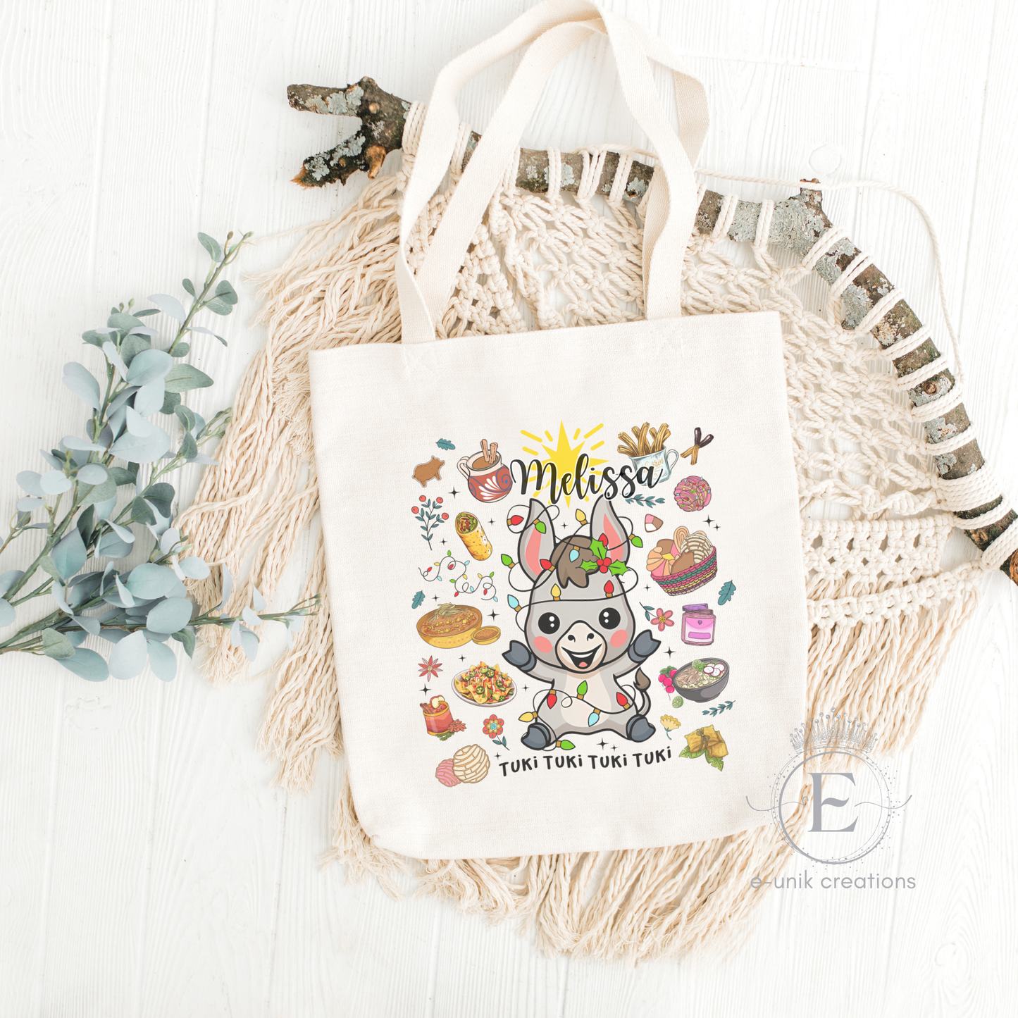 Mi Burrito Sabanero Personalized Tote Bag