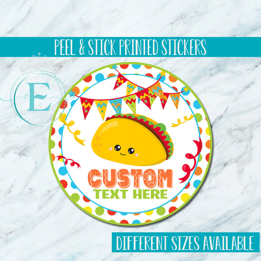 Taco Fiesta Sticker