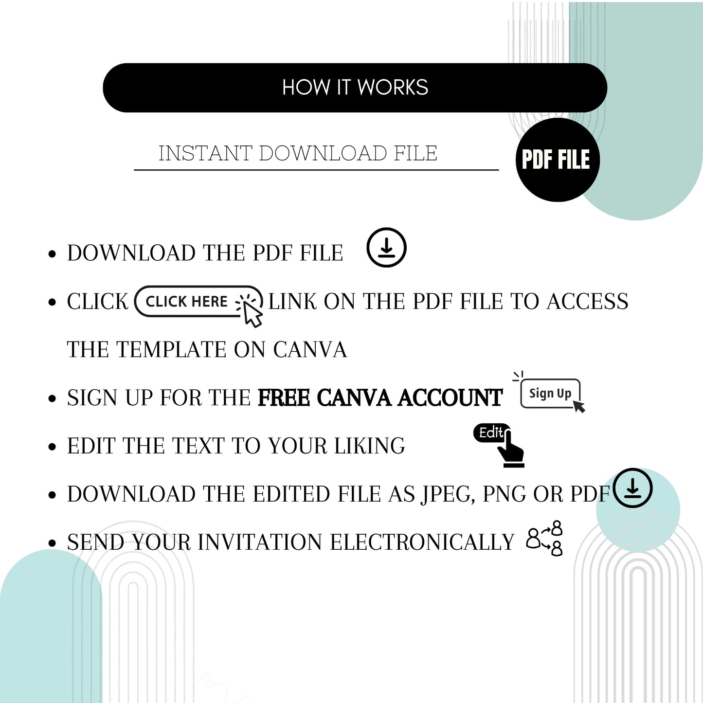 Gingerbread Christmas Gift Labels Editable Canva Template