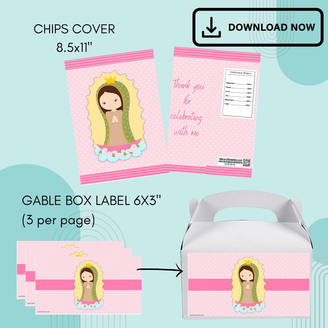 Our Lady Of Guadalupe Printable Kit