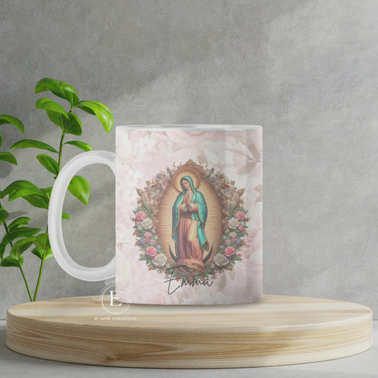 Our Lady of Guadalupe Personalized Mug. 11oz