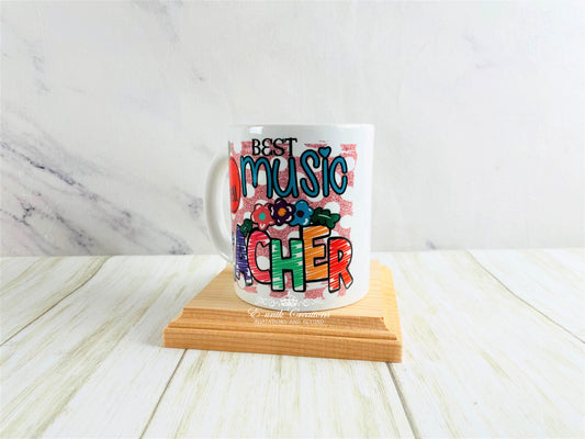 The Best Music Teacher Mug