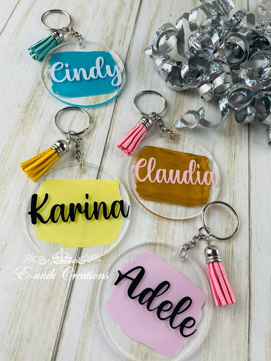 Personalized Acrylic Keychain
