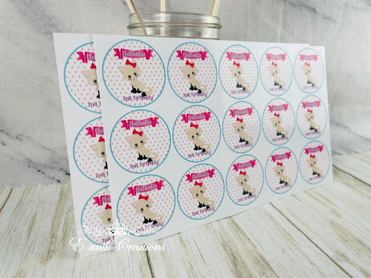 Kitten Party Stickers