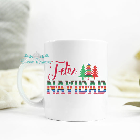 Feliz Navidad Ceramic Mug