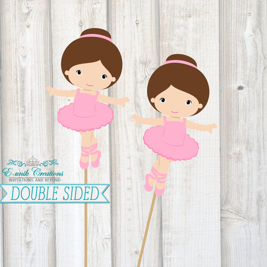 Ballerina Centerpieces Sticks