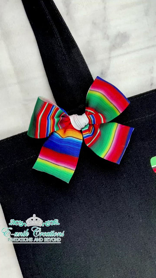 Serape Personalized Tote Bag