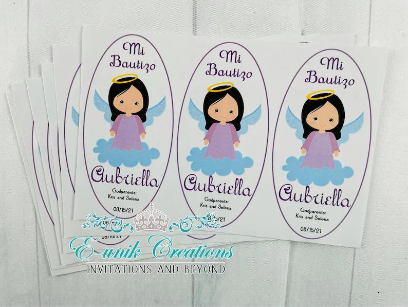 Oval Candle Stickers