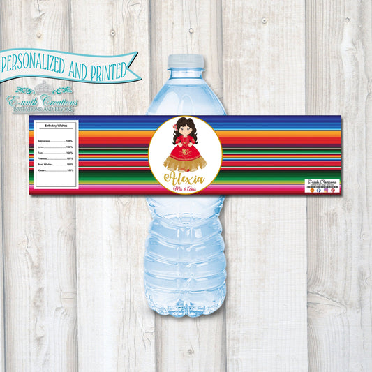 Charra Water Bottle Labels