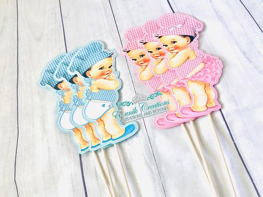 Baby Chef Centerpieces Sticks