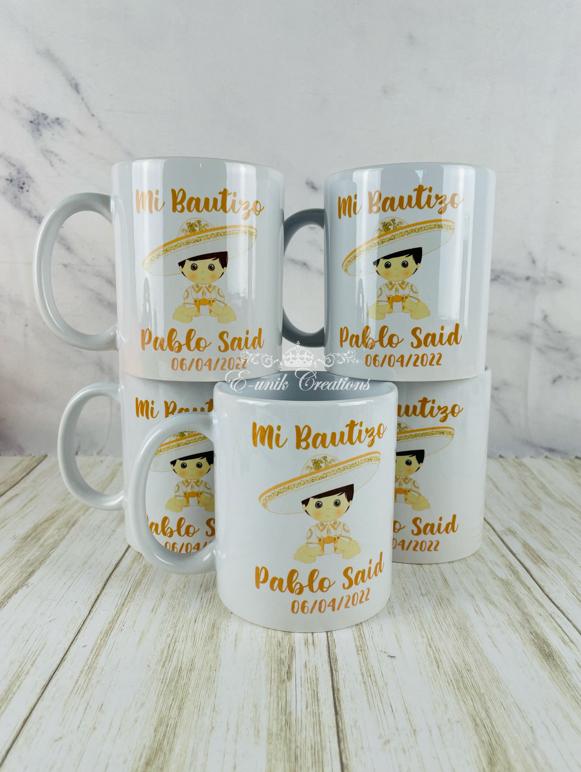 Gold Charro Mug