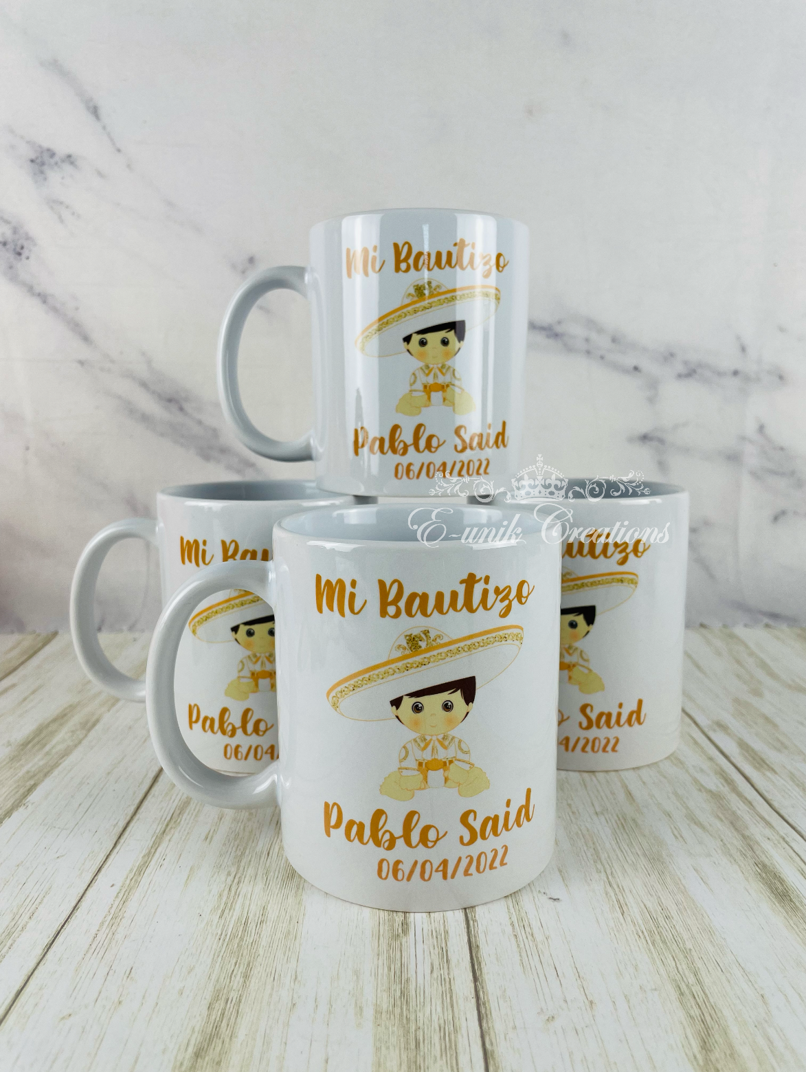 Gold Charro Mug