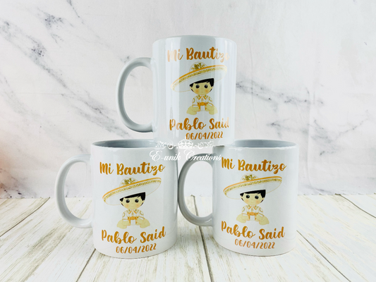 Gold Charro Mug