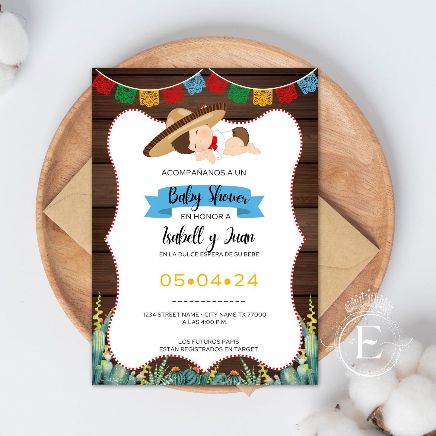 Custom Orders Printed Invites