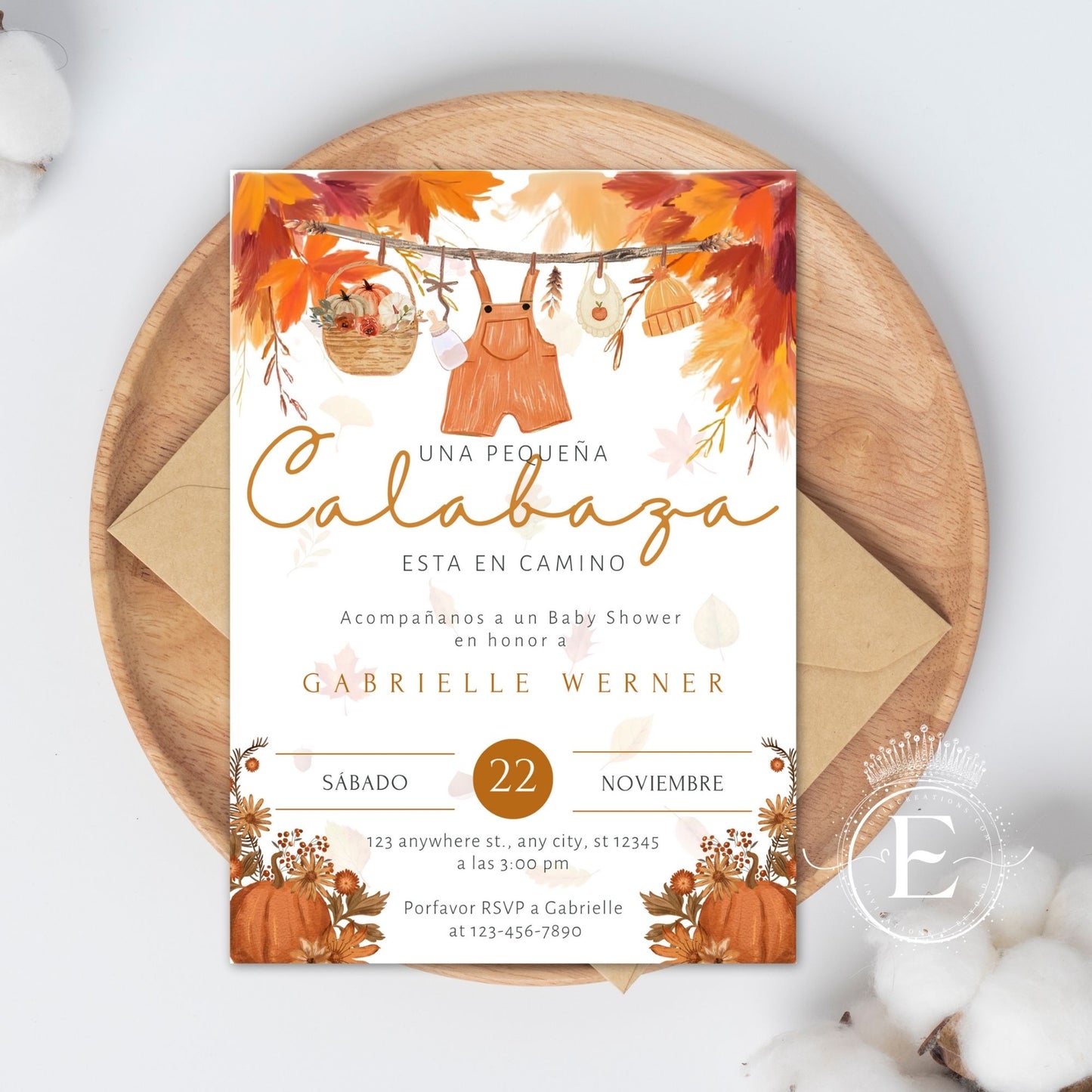 Custom Orders Printed Invites