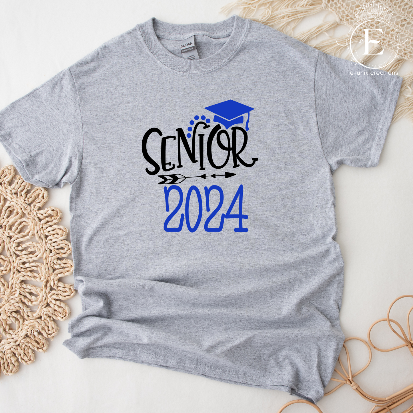 Camiseta de graduación, camiseta de la escuela secundaria, camiseta personalizada - camiseta de graduación unisex