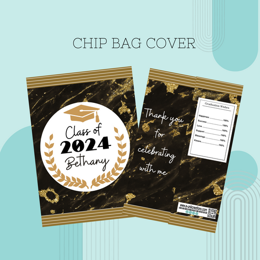 Gradaution Chip Bags Cover