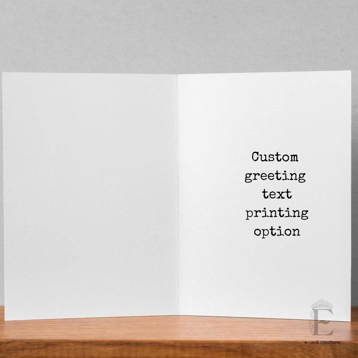 Pink Christmas Tree Greeting Card