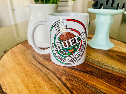 El Abuelo Mas Chingon Ceramic Mug, 11 0z