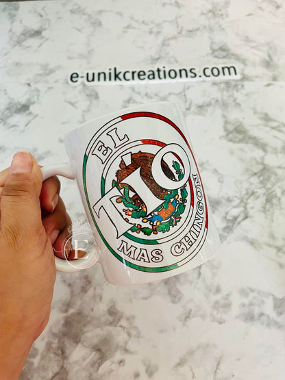 El Tio Mas Chingon Ceramic Mug, 11 0z