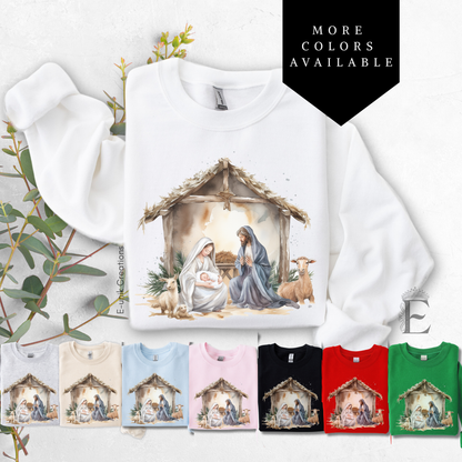Christmas Nativity Sweatshirt