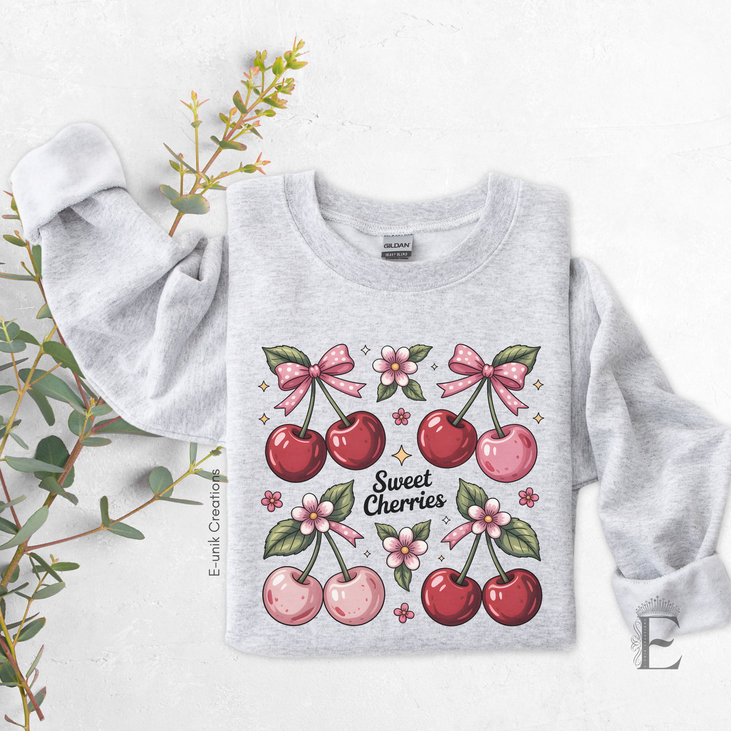 Coquette Cherry Sweatshirt