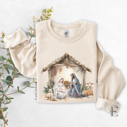 Christmas Nativity Sweatshirt