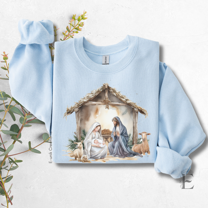 Christmas Nativity Sweatshirt