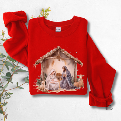 Christmas Nativity Sweatshirt