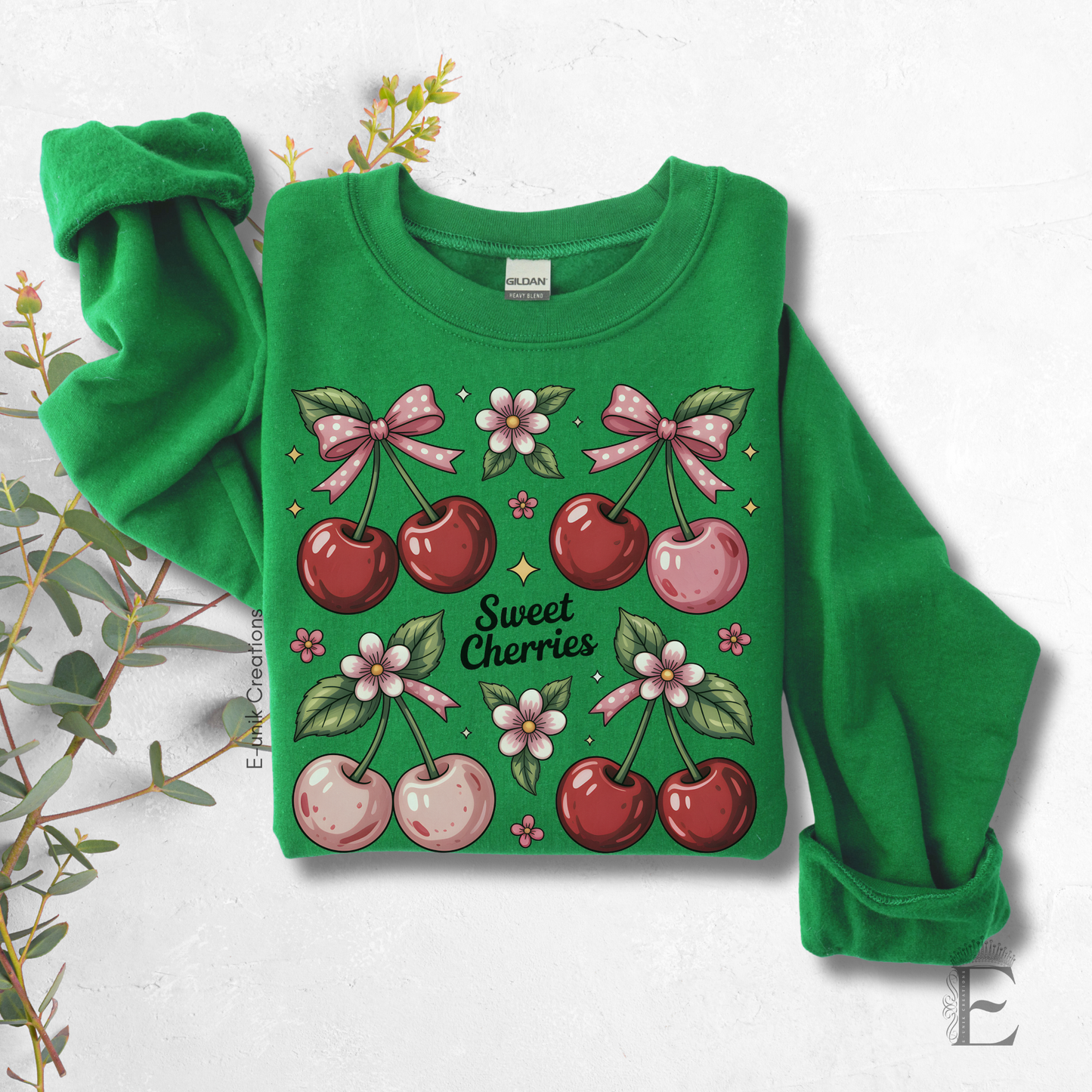 Coquette Cherry Sweatshirt