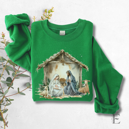 Christmas Nativity Sweatshirt