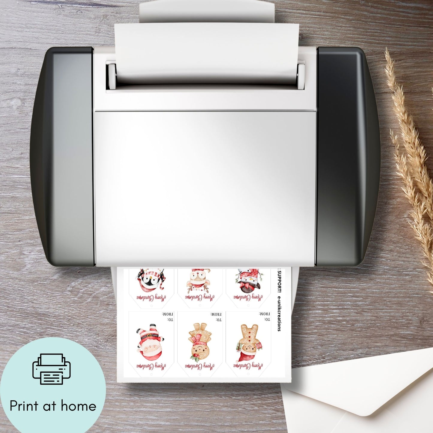 Christmas Tags Printable Template