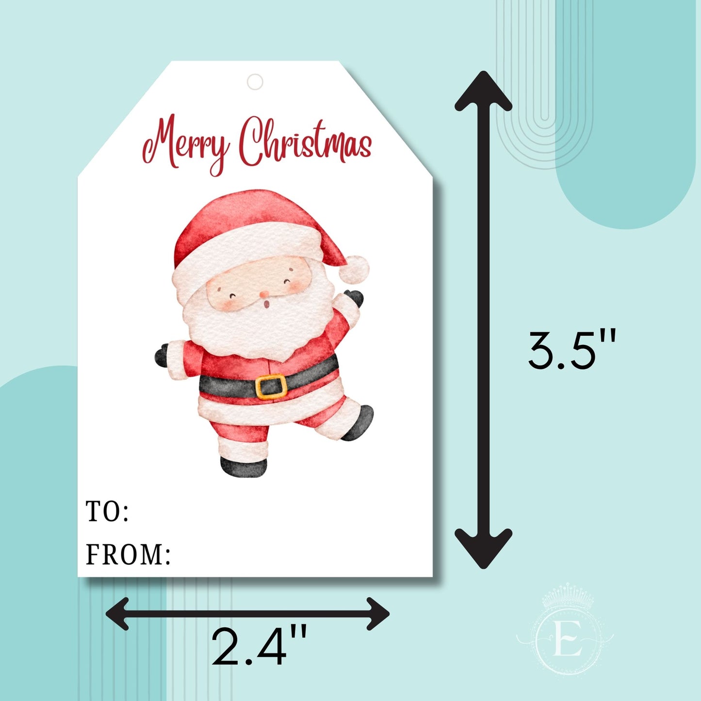 Christmas Tags Printable Template