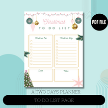 Load image into Gallery viewer, Pink Christmas Planner
