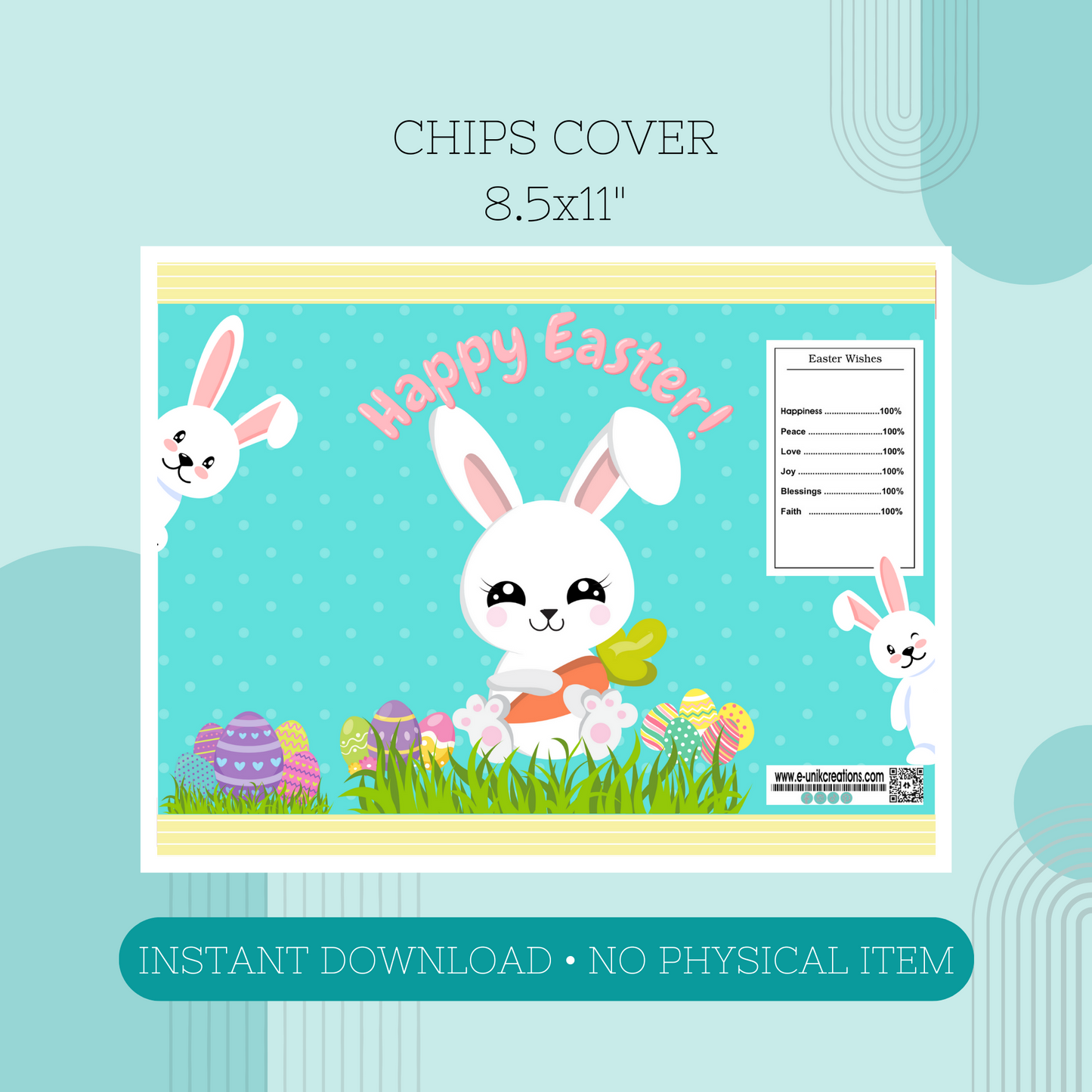 Easter Bunny Printable Kit